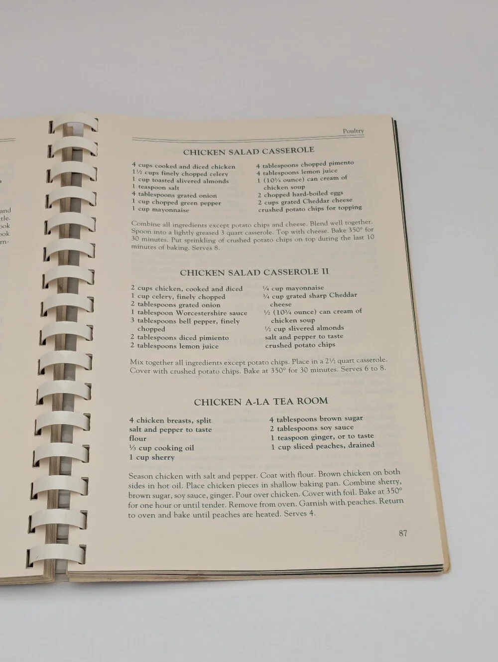 Vintage Victorian Tea Room Favorite Recipes, Warm Springs, Georgia